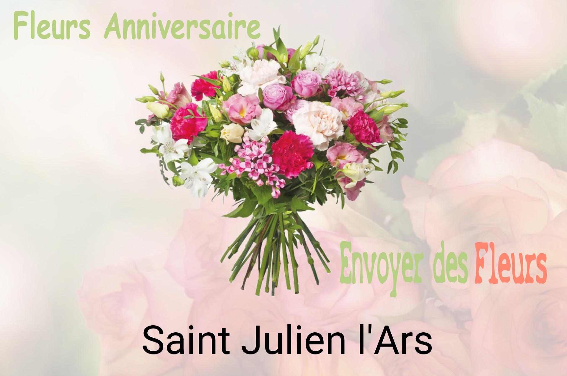 Bouquet de fleurs d’anniversaire livré à Saint-Julien-l'Ars